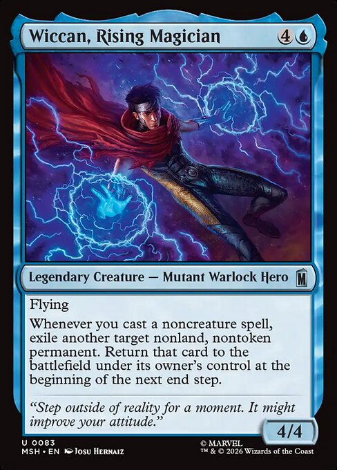 Wiccan, Rising Magician (Foil)