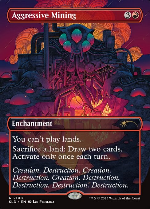 Aggressive Mining (Foil)