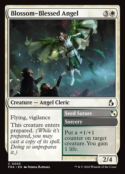 Blossom-Blessed Angel // Seed Suture (Foil)
