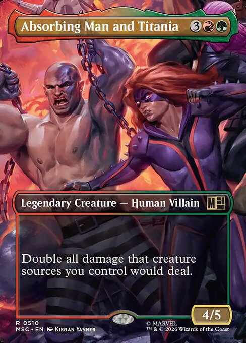 Absorbing Man and Titania (Foil)