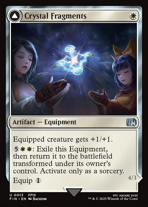Crystal Fragments // Summon: Alexander (Foil)
