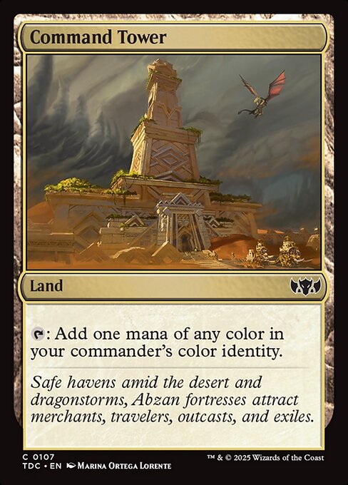 {T}: Add one mana of any color in your commander's color identity.