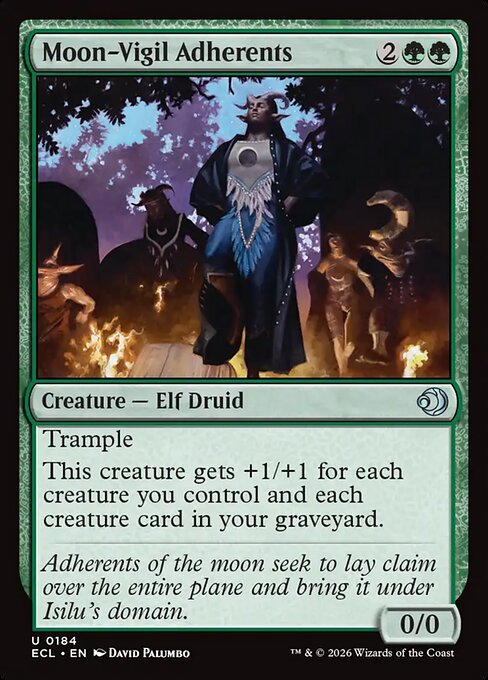Moon-Vigil Adherents (Foil)