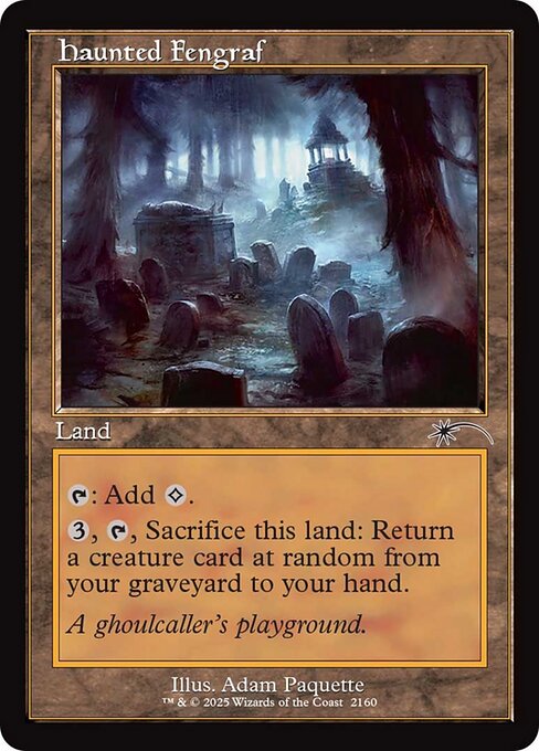 Haunted Fengraf (Foil)