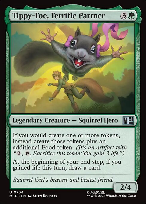 Tippy-Toe, Terrific Partner (Foil)