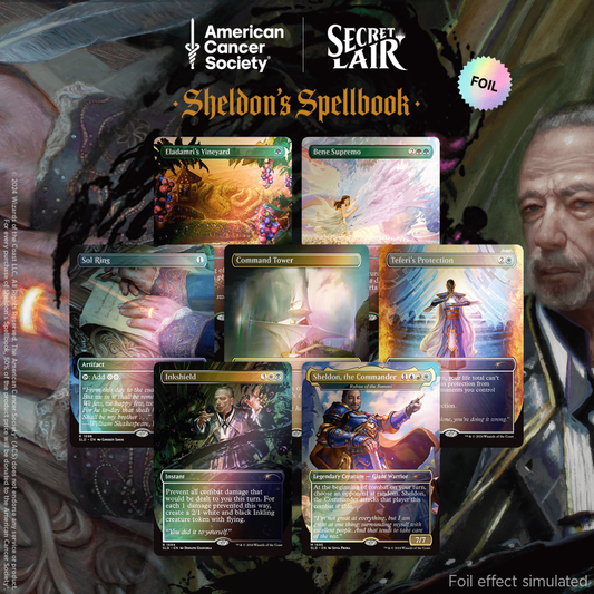 Secret Lair Drop: Sheldon's Spellbook - Rainbow Foil Edition - Secret Lair Drop Series (SLD)