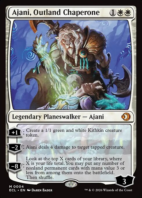 Ajani, Outland Chaperone (ES)