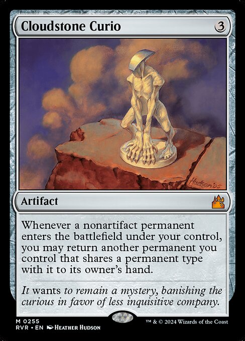 Whenever a nonartifact permanent enters the battlefield under your control, you may return another permanent you control that shares a permanent type with it to its owner's hand.