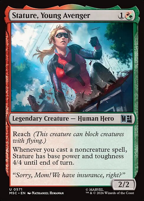 Stature, Young Avenger (Foil)
