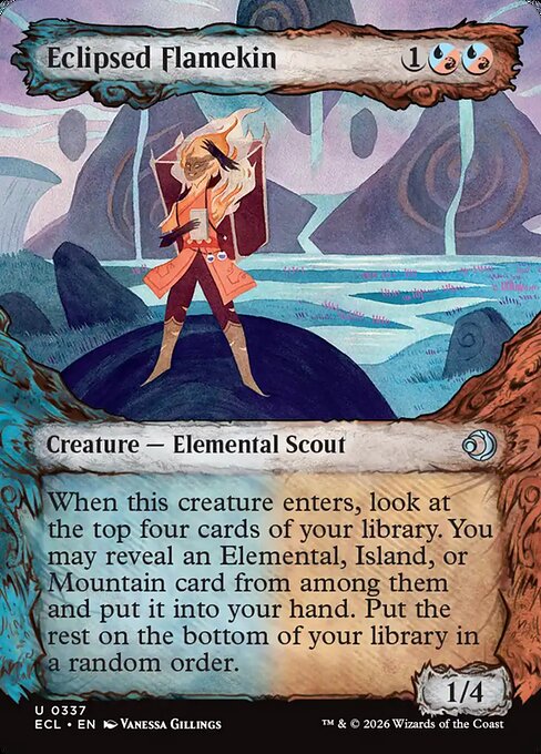 Eclipsed Flamekin (Foil)