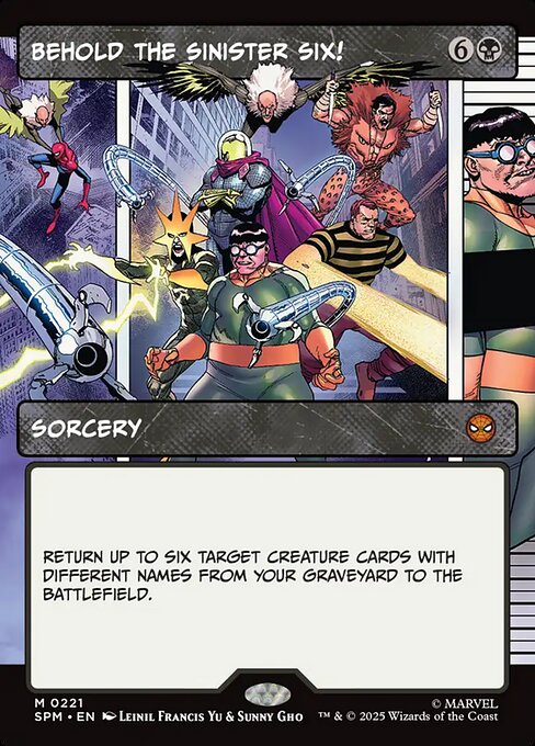 Behold the Sinister Six! (Foil)