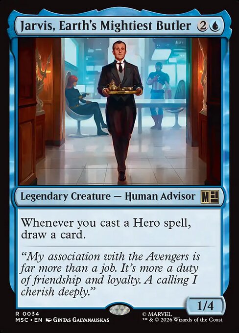 Jarvis, Earth's Mightiest Butler (Foil)