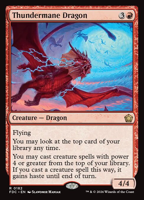 Thundermane Dragon (Foil)