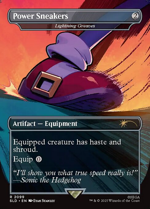 Lightning Greaves (Foil)