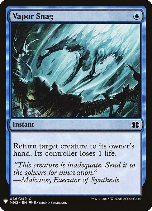 Return target creature to its owner's hand. Its controller loses 1 life.