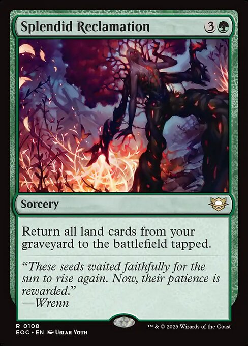 Splendid Reclamation (Foil)