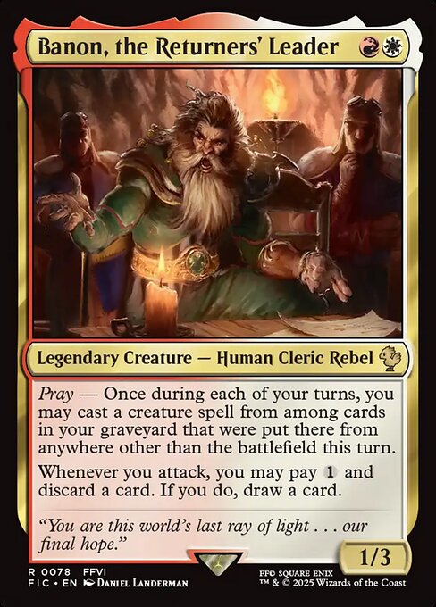 Banon, the Returners' Leader (Foil)