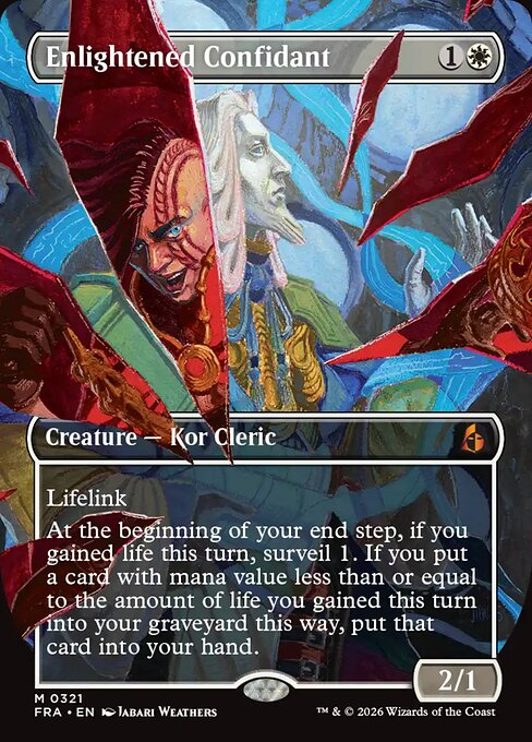 Enlightened Confidant (Foil)