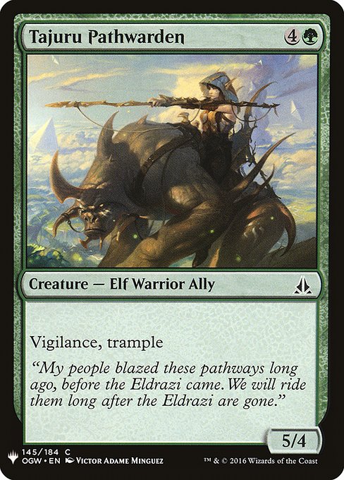 Vigilance, trample