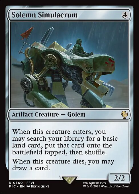 Solemn Simulacrum (Foil)