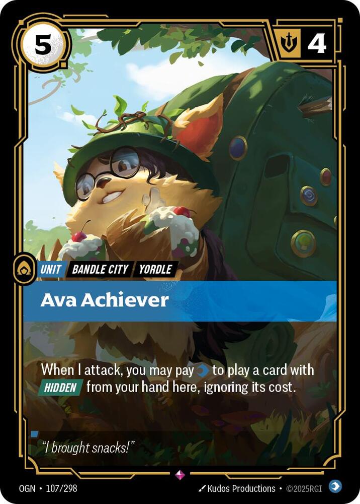 Ava Achiever (Foil)