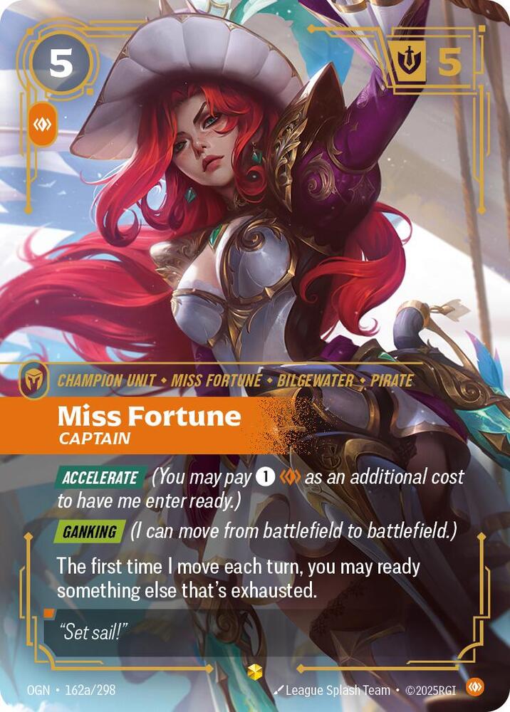 Miss Fortune, Captain (Alternate Art) (Foil)