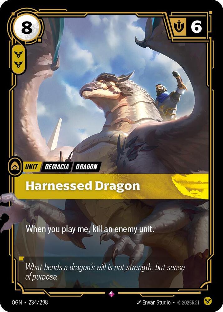 Harnessed Dragon (Foil)