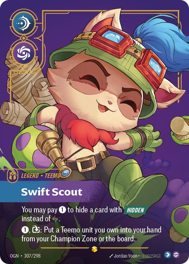 Teemo, Swift Scout (Overnumbered) (Foil)