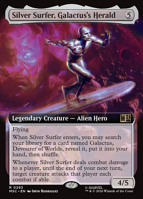 Silver Surfer, Galactus's Herald (Foil)