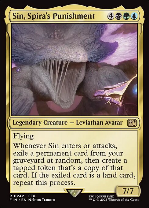 Sin, Spira's Punishment (Foil)