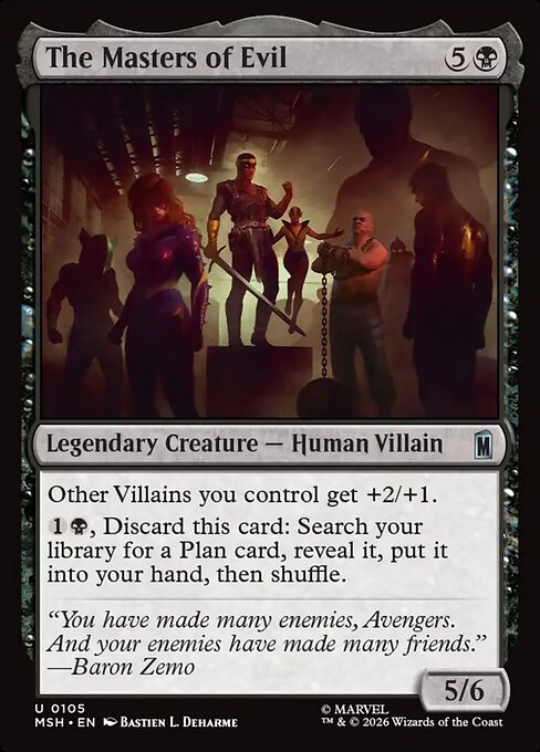 The Masters of Evil (Foil)
