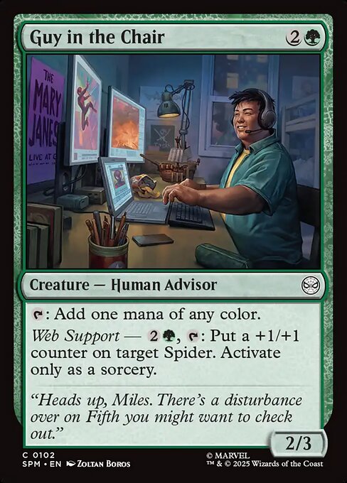Guy in the Chair (Foil)