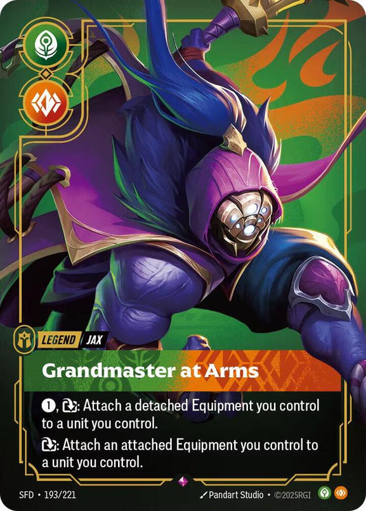 Jax, Grandmaster At Arms (Foil)