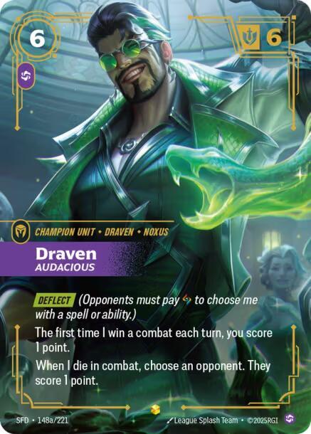 Draven, Audacious (Alternate Art) (Foil)