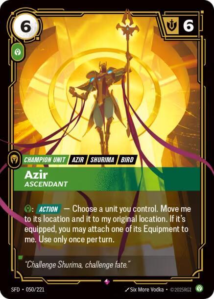 Azir, Ascendant (Foil)