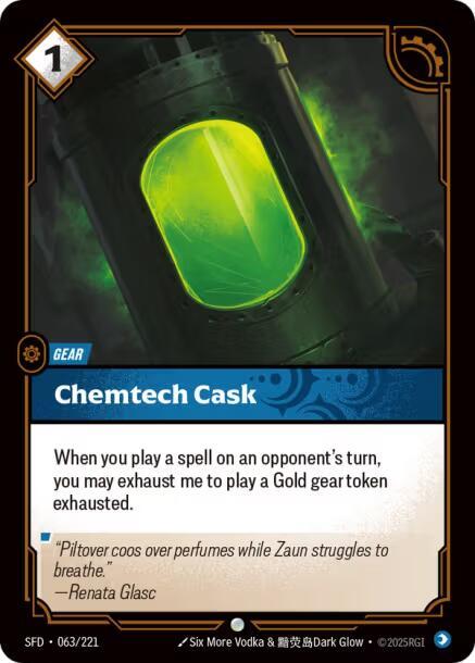 Chemtech Cask (Foil)