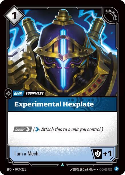 Experimental Hexplate (Foil)