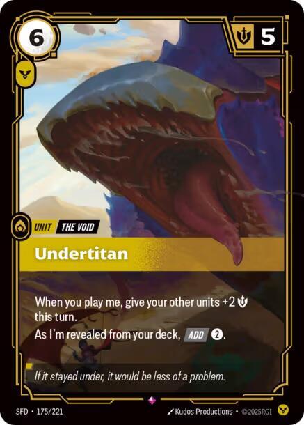 Undertitan (Foil)