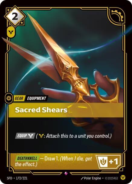 Sacred Shears (Foil)