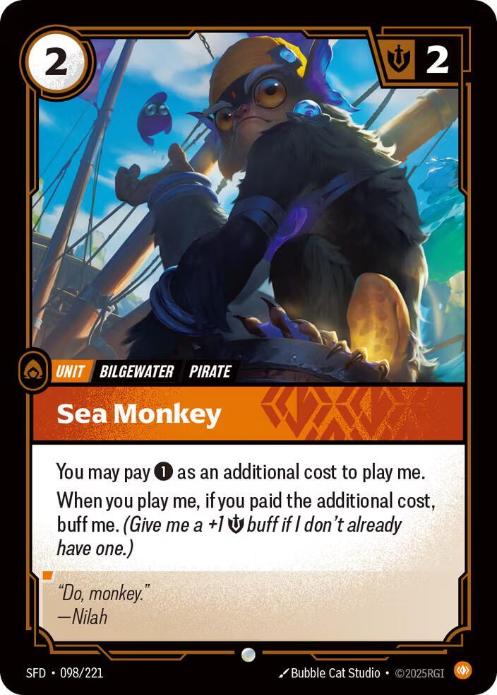 Sea Monkey (Foil)