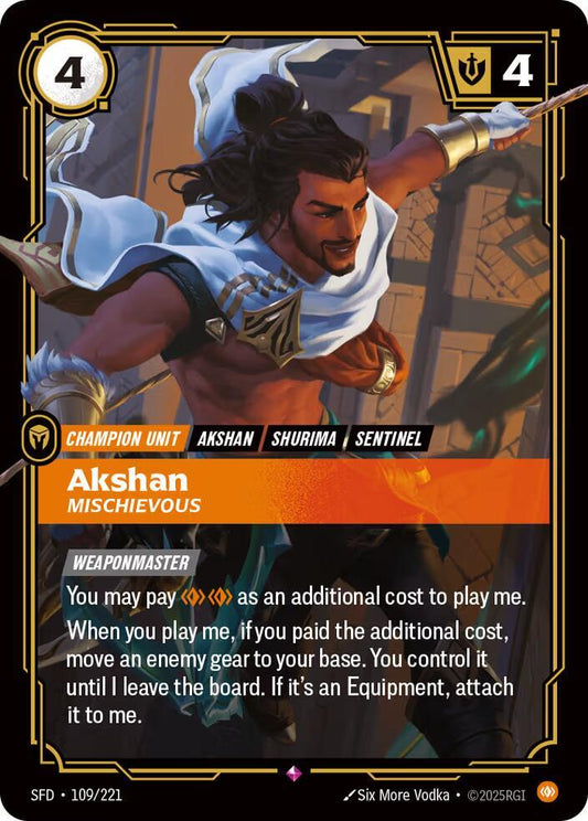 Akshan, Mischievous (Foil)