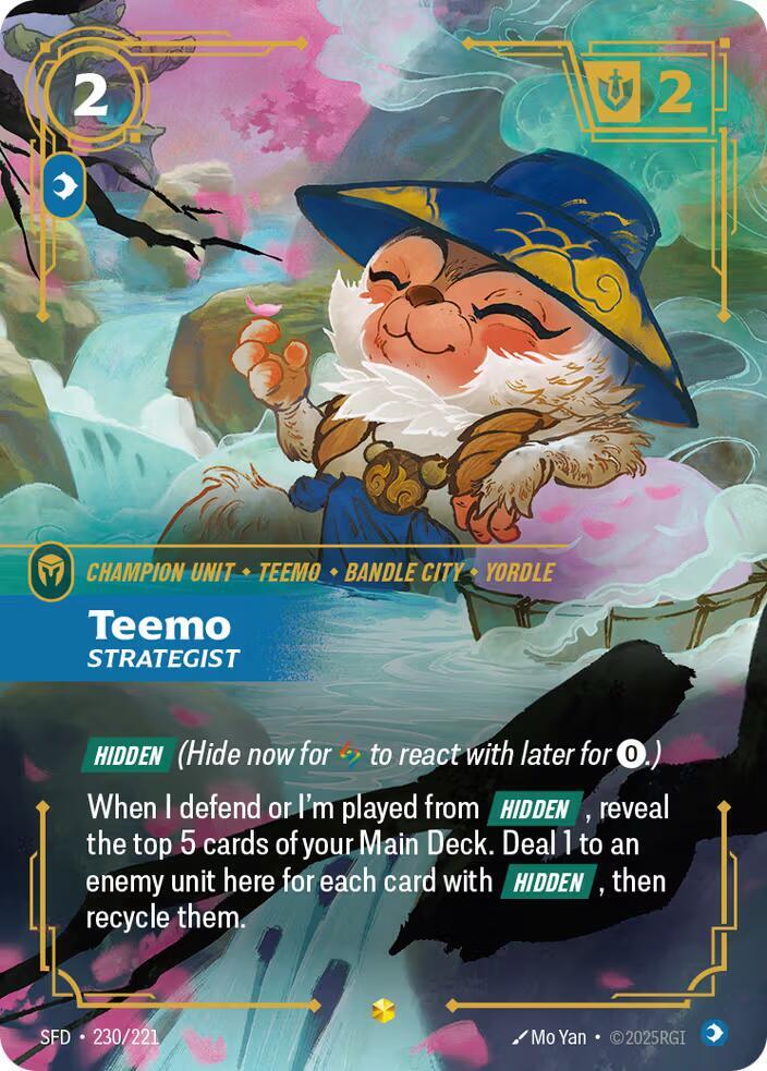 Teemo, Strategist (Overnumbered) (Foil)