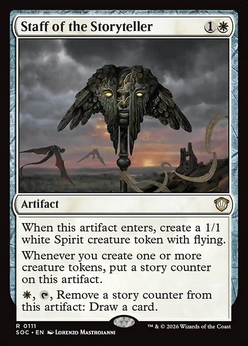 Staff of the Storyteller (Foil)