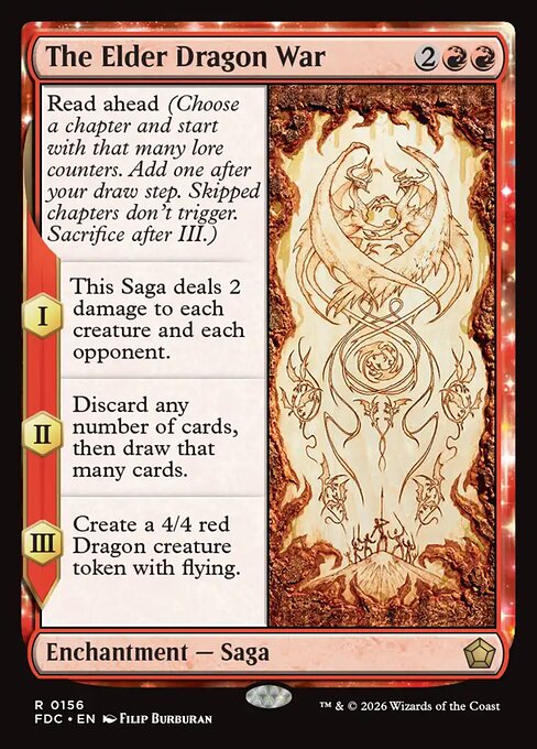 The Elder Dragon War (Foil)