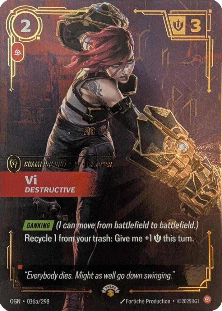 Vi, Destructive (Foil)
