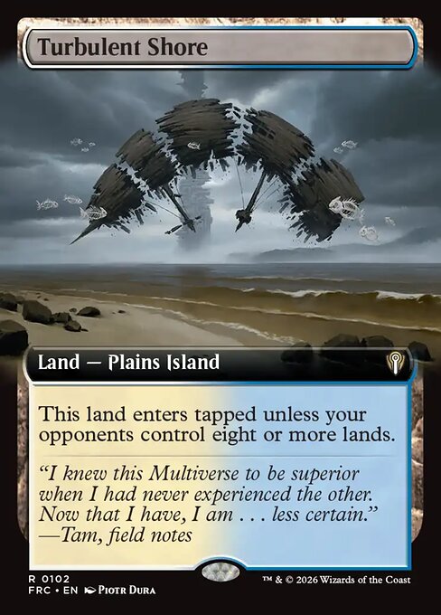 Turbulent Shore (Foil)