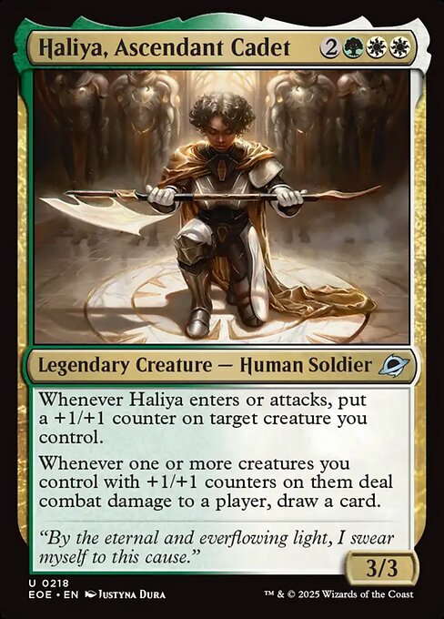 Haliya, Ascendant Cadet (Foil)