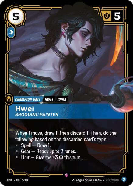 Hwei, Brooding Painter (Foil)