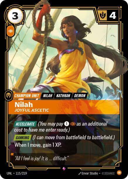 Nilah, Joyful Ascetic (Foil)