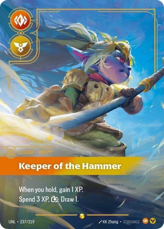 Poppy, Keeper of the Hammer (Overnumbered) (Foil)